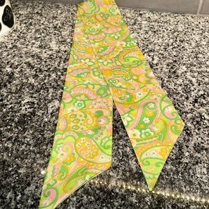 Vintage Mod Flower Power ~ Psychedelic ~ Head Scarf, Belt or Scarf